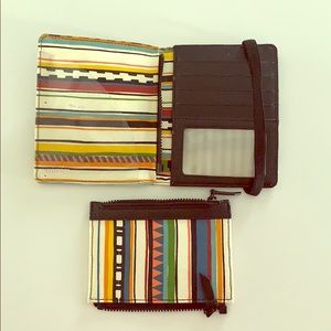 Passport Holder w/ built in wallet w/ coin pouch